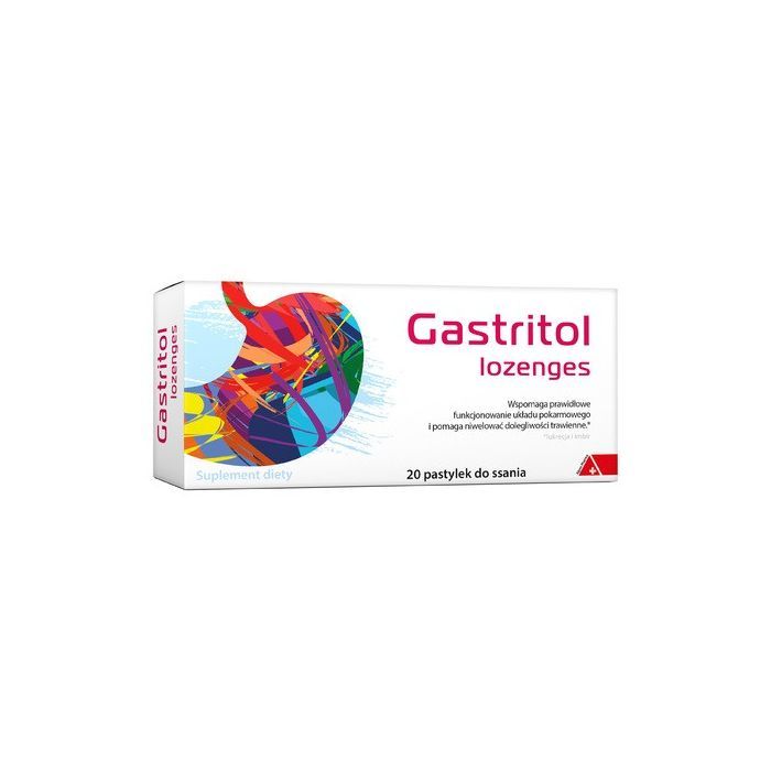 Gastritol lozenges, pastylki do ssania, 20 szt.