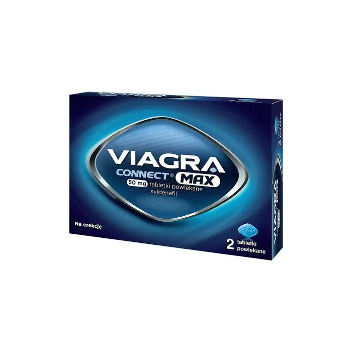 Viagra Connect Max, 50 mg, tabletki powlekane, 2 szt.