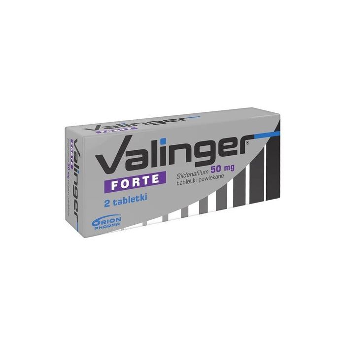 Valinger Forte, 50 mg, tabletki powlekane, 2 szt