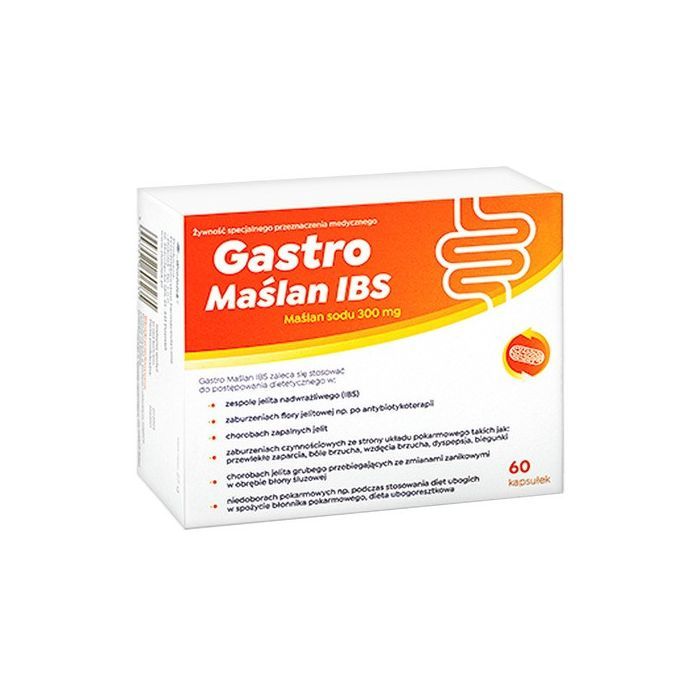Gastro Maślan IBS, 300 mg, kapsułki, 60 szt.