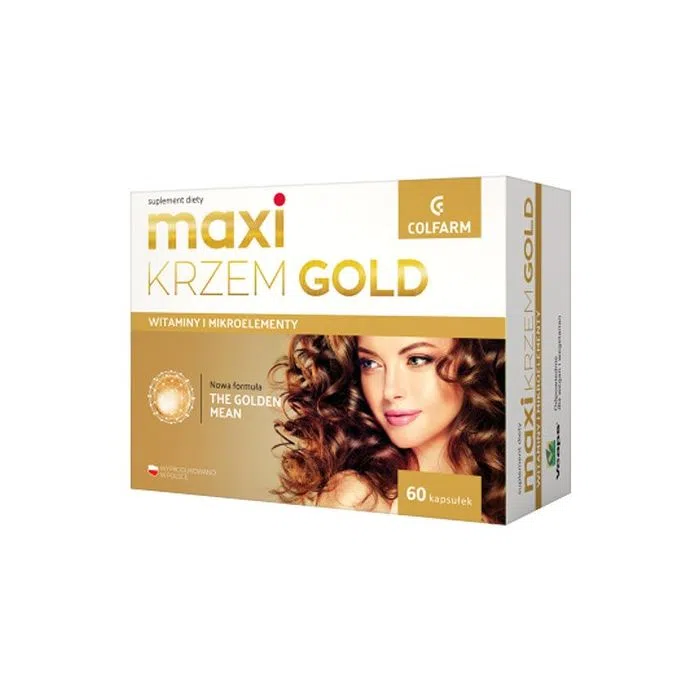 Maxi Krzem Gold, kapsułki, 60 szt.
