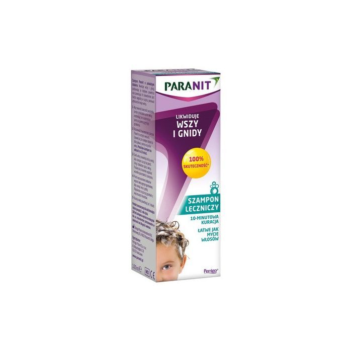 Paranit Szampon leczniczy likwidujący wszy i gnidy, 100 ml