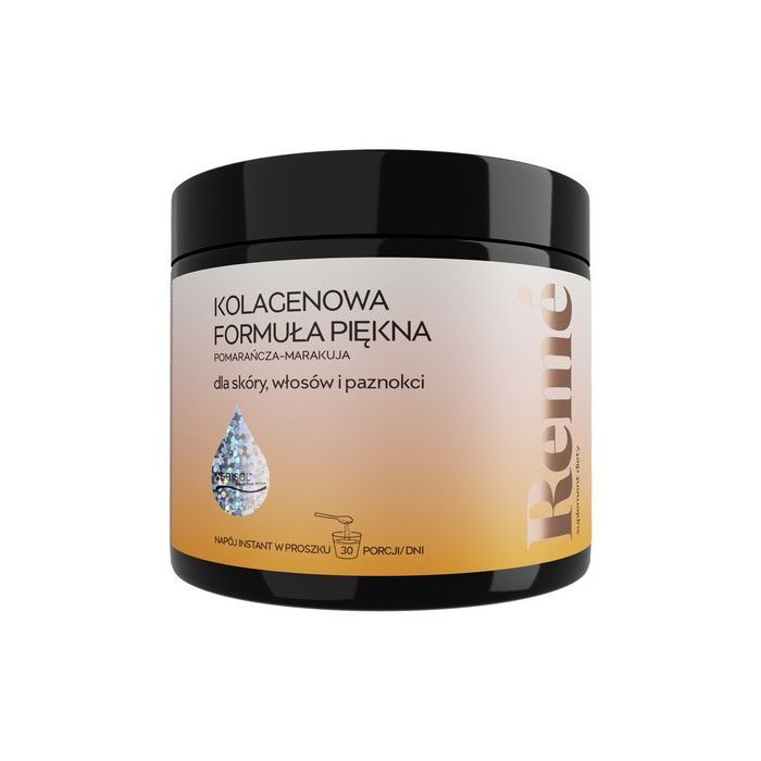 Reme Kolagenowa Formuła Piękna, pomarańcza - marakuja, proszek 150 g