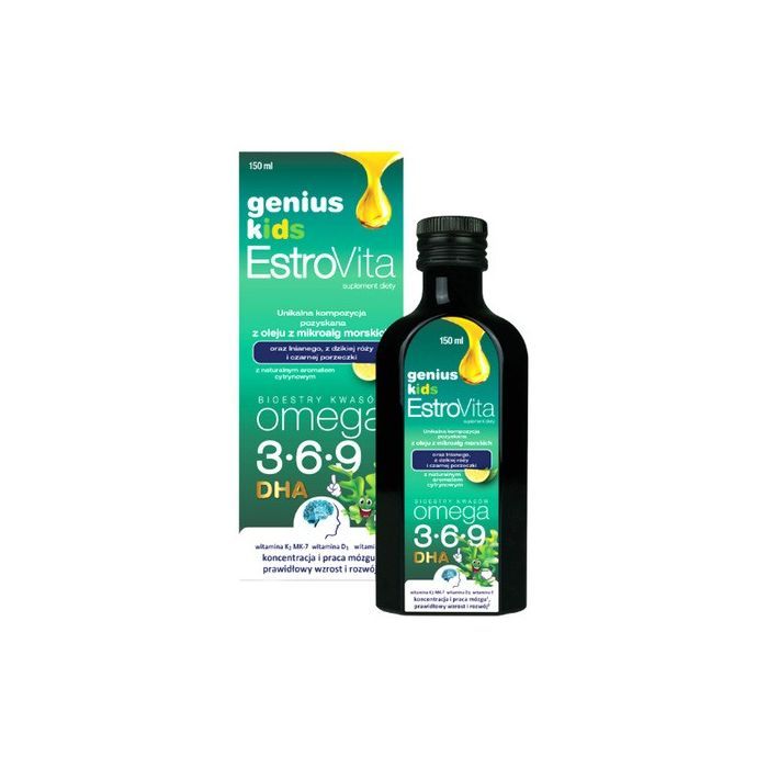 EstroVita Genius Kids, olej, 150 ml