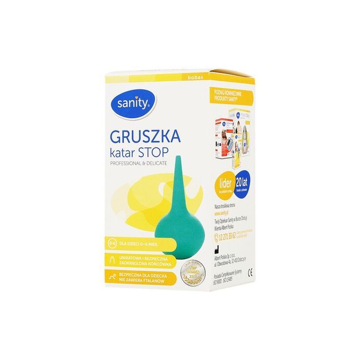 Gruszka katar STOP, z miękką końcówka nr 2 (Albert)