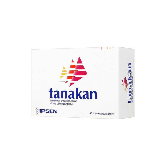 Tanakan, 40 mg, tabletki powlekane, 90 szt.