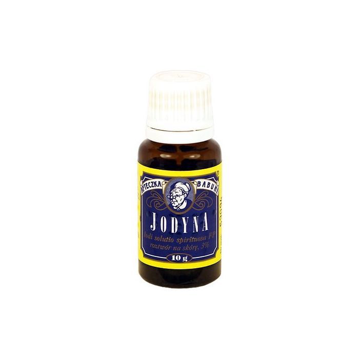 Jodyna, roztwór na skórę, 10 g
