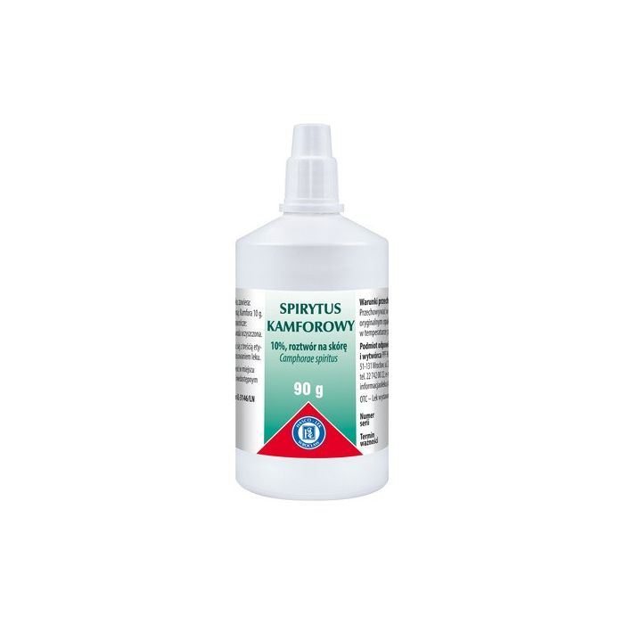 Spirytus kamforowy 10%, roztwór na skórę (Hasco), 90 g, butelka