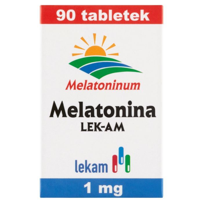 Melatonina LEK-AM, tabletki, 1 mg, (Lek-AM), 90 szt. main product photo