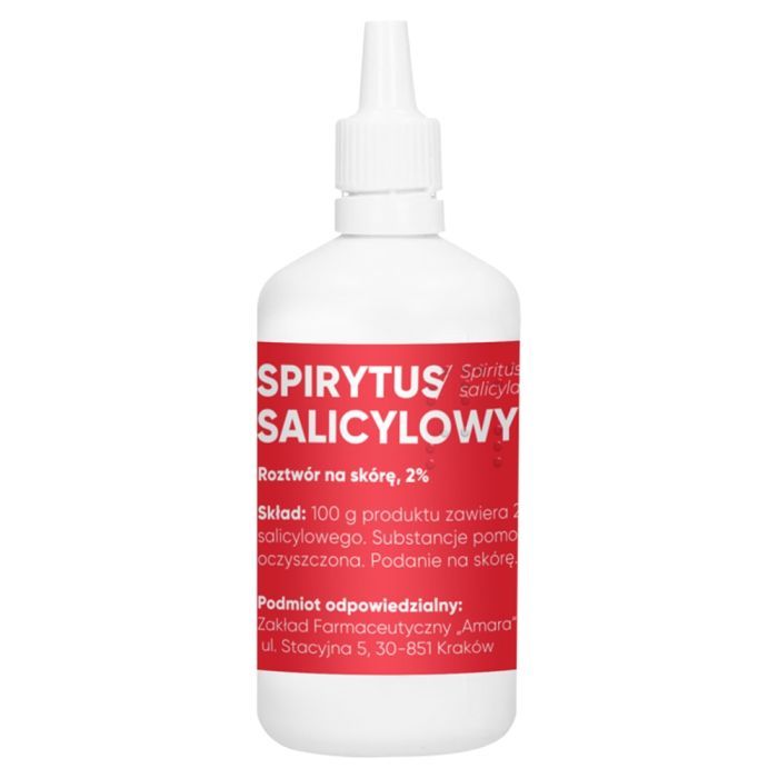 Spirytus salicylowy, 2%, roztwór na skórę, 100 g (Amara) main product photo
