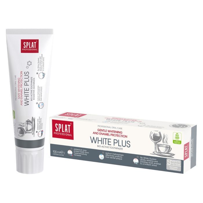 Pasta do zębów Splat Professional White Plus - wybielanie wrażliwego szkliwa, 100 ml main product photo