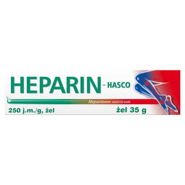 Heparin-Hasco, 250 j.m/g, żel, 35 g main product photo