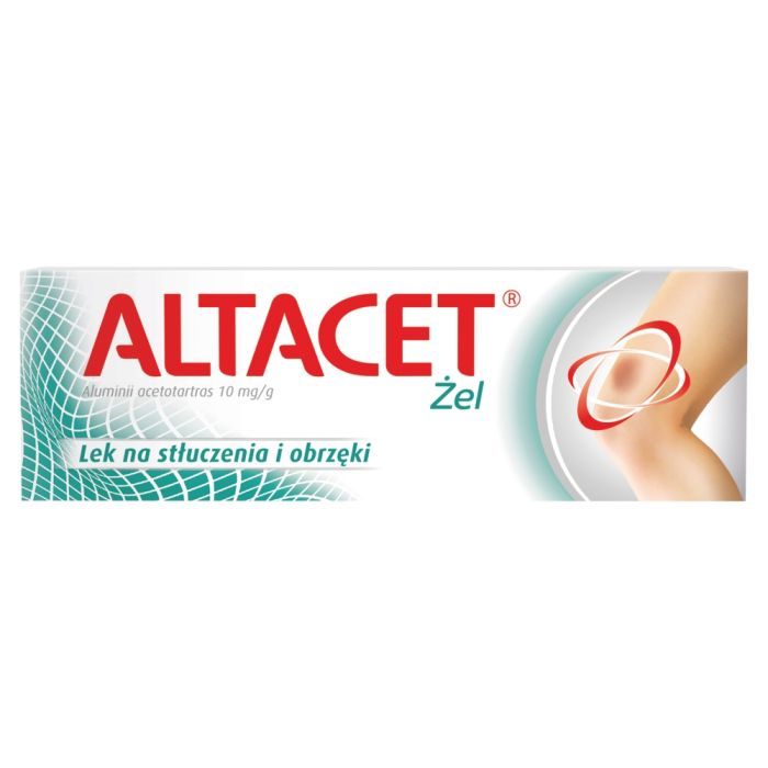 Altacet, 10 mg/g, żel na urazy i stłuczenia w tubie, 75 g main product photo