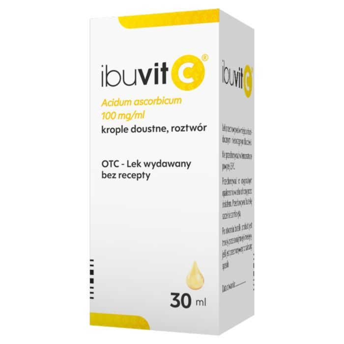 Ibuvit C, 100 mg/ml, krople doustne, 30 ml main product photo