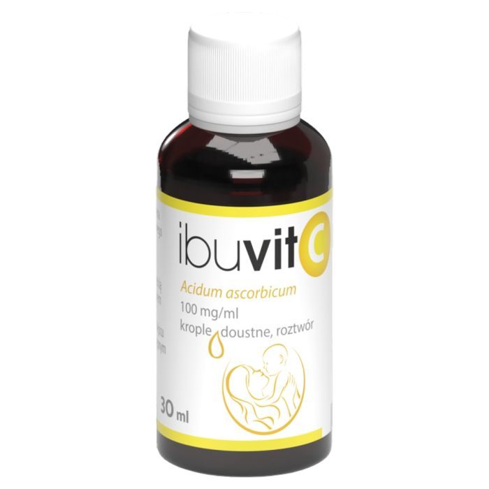 Ibuvit C, 100 mg/ml, krople doustne, 30 ml
