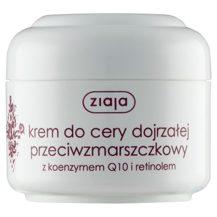 Ziaja, krem przeciwzmarszczkowy z koenzymem Q10 i retinolem, 50 ml main product photo