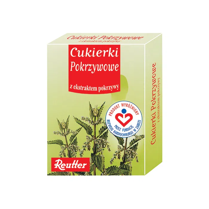 Cukierki, pokrzywowe, 50 g