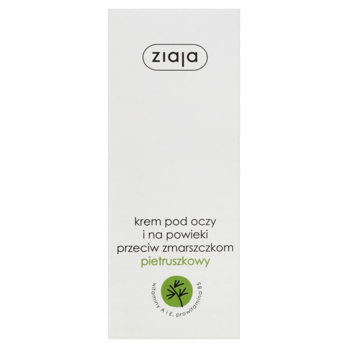 Ziaja, krem pod oczy i na powieki, przeciw zmarszczkom, pietruszkowy, 15 ml main product photo