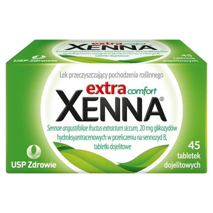 Xenna Extra Comfort, tabletki dojelitowe, 45 szt. main product photo