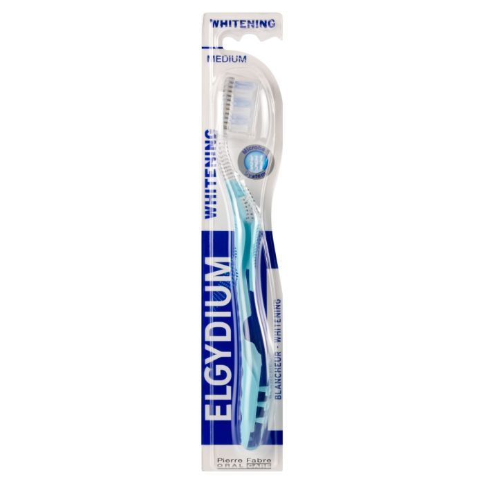 Elgydium Whitening, szczoteczka do zębów, średnia, 1 szt. main product photo