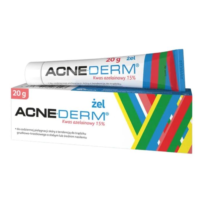 Acne-Derm zel, pielegn.skory z tendencja do tradziku, 20 g