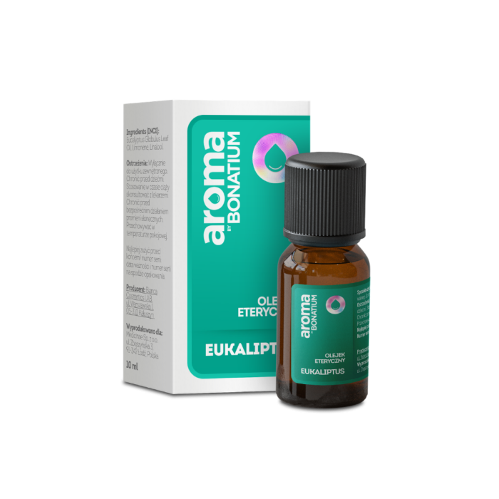 Aroma by Bonatium, olejek eteryczny, eukaliptus, 10 ml