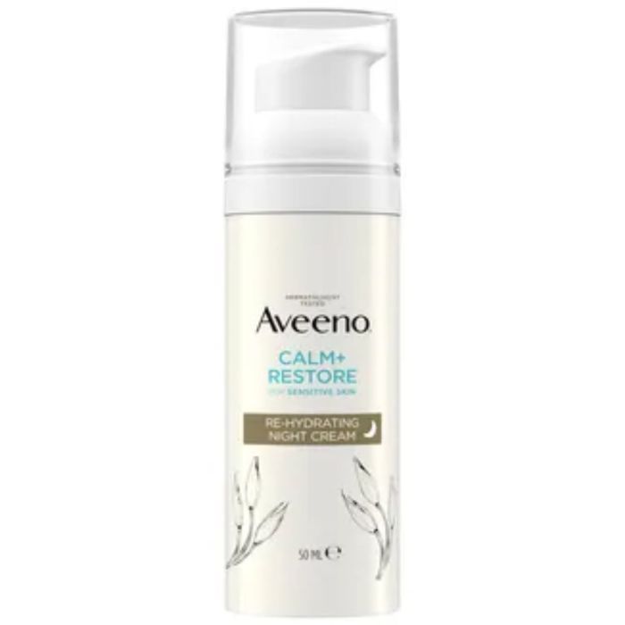Aveeno Calm + Restore, Przywracający nawilżenie krem na noc, 50ml main product photo