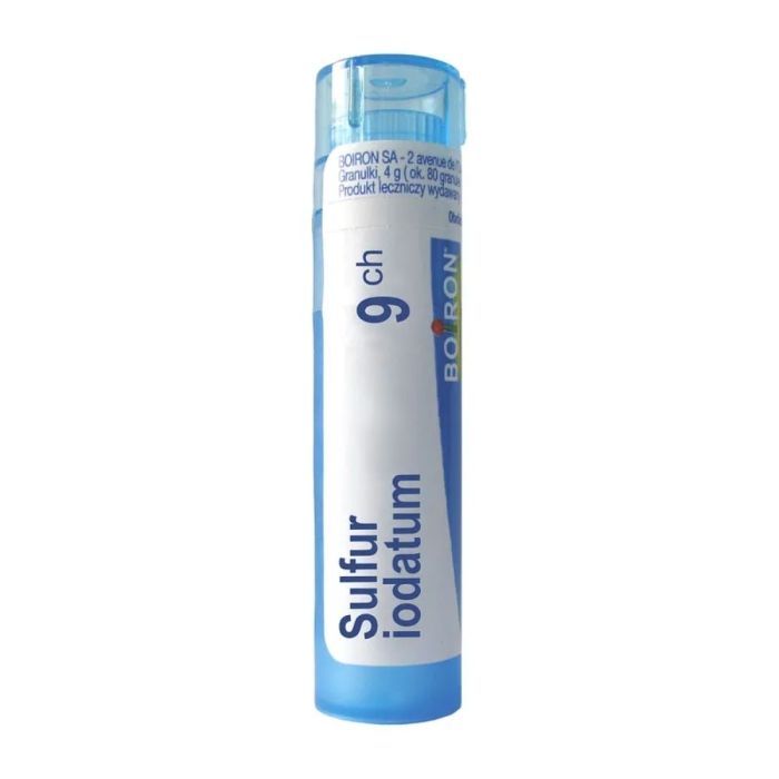 Boiron Sulfur iodatum,  9 CH, gran., 4 g,(MZ19366)