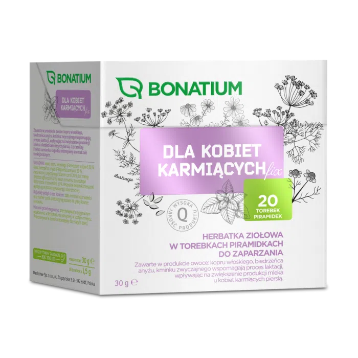 Bonatium Dla kobiet karmiących fix, herbatka ziołowa, 20 szt.