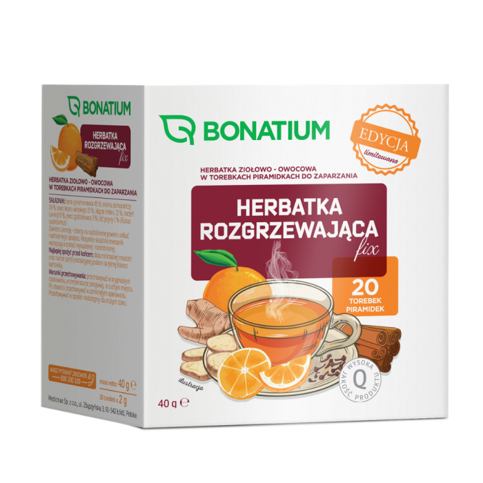 Bonatium Herbatka rozgrzewająca fix, 20 szt.