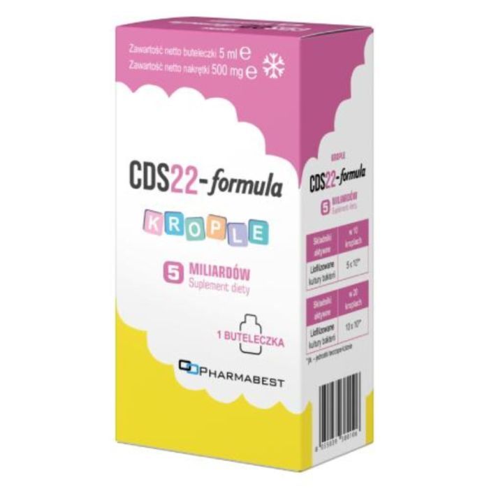 CDS22-formula 5 mld, krople, 5 ml main product photo