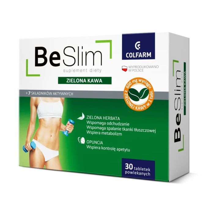 Be Slim Zielona Kawa, tabletki powlekane, 30 szt. main product photo