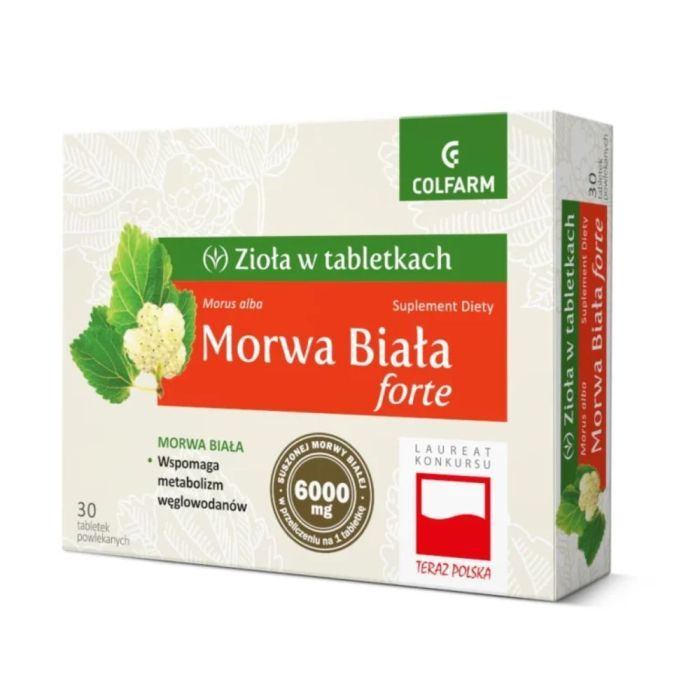 Morwa Biała Forte, tabletki, 30 szt. main product photo