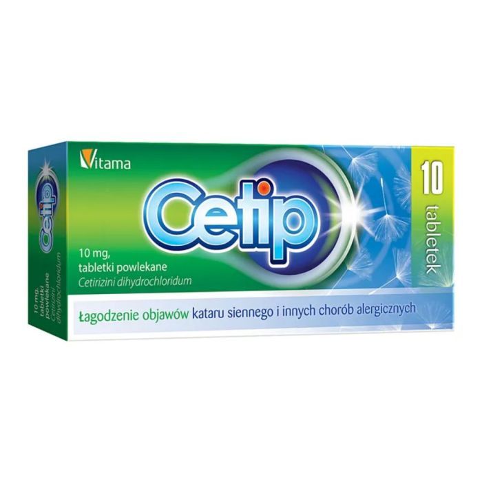 Cetip, tabletki powlekane, 10mg, 10 szt. main product photo