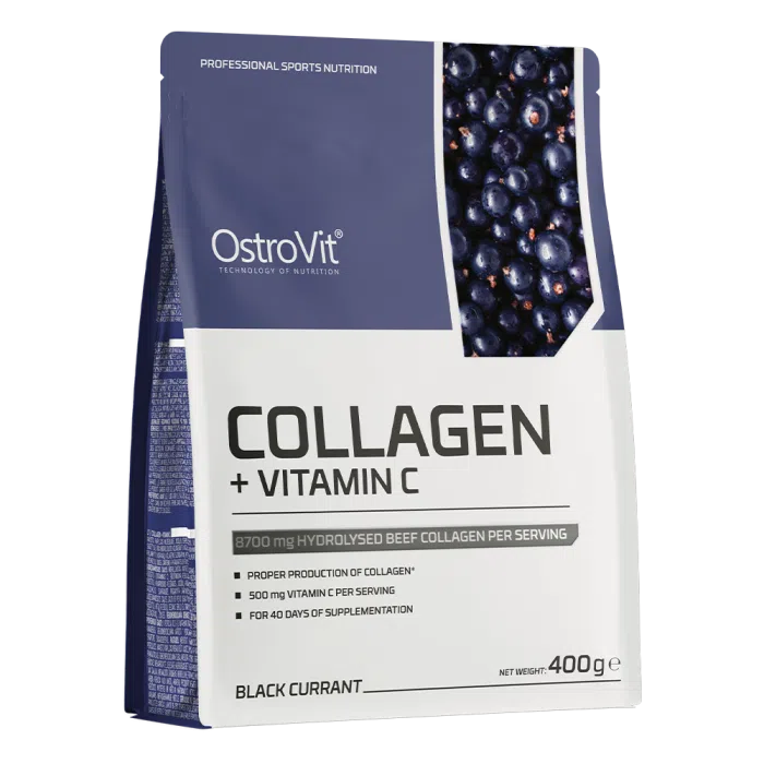 OstroVit Collagen + Vitamin C (black currant), 400 g 