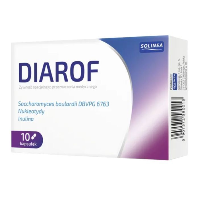 Diarof, kapsułki., 10 szt. main product photo