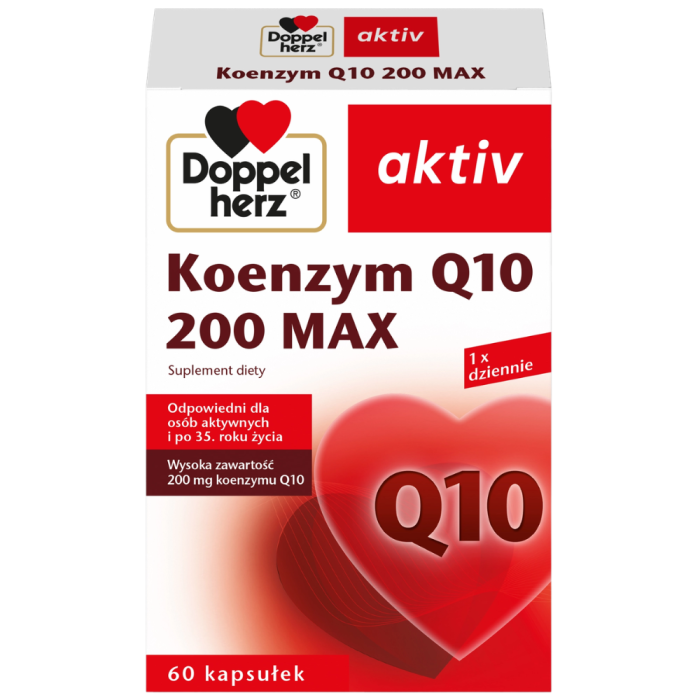 Doppelherz aktiv Koenzym Q10 200 MAX, kapsułki  60 szt