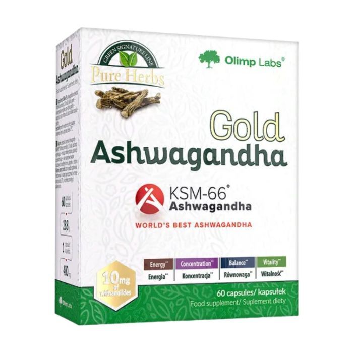 Gold Ashwagandha, kaps., 60 szt