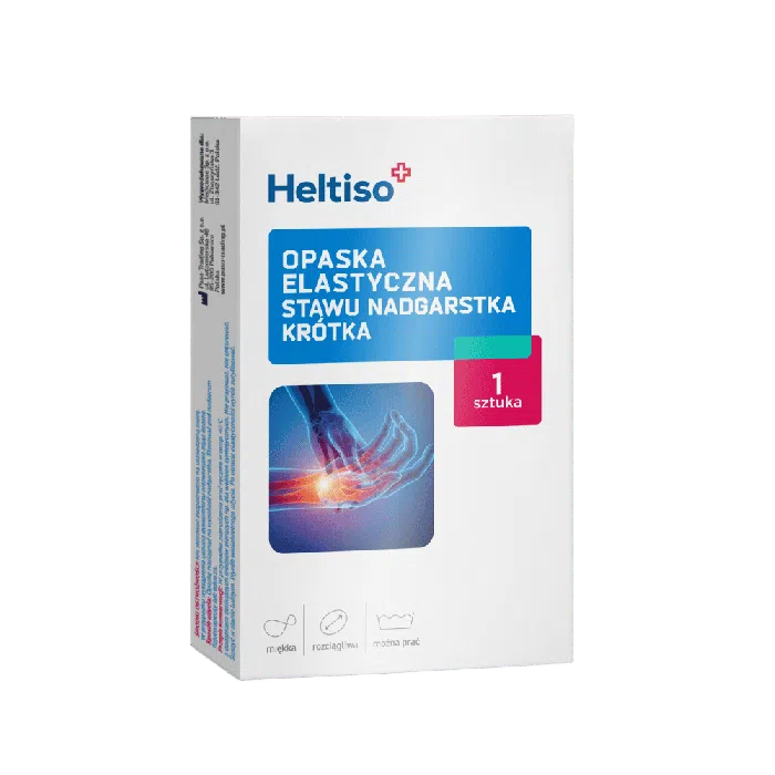 Heltiso opaska elastyczna stawu nadgarstkowego krótka, rozmiar XL