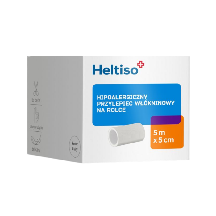 Heltiso przylepiec włókninowy 5m x 5cm