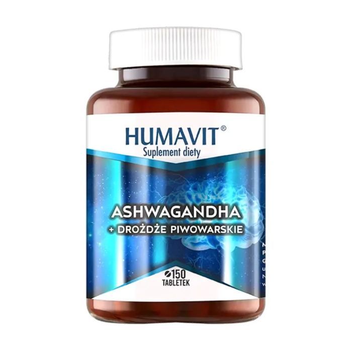 Humavit Ashwagandha + Drożdże Piwowarskie, tabletki, 150 szt. main product photo