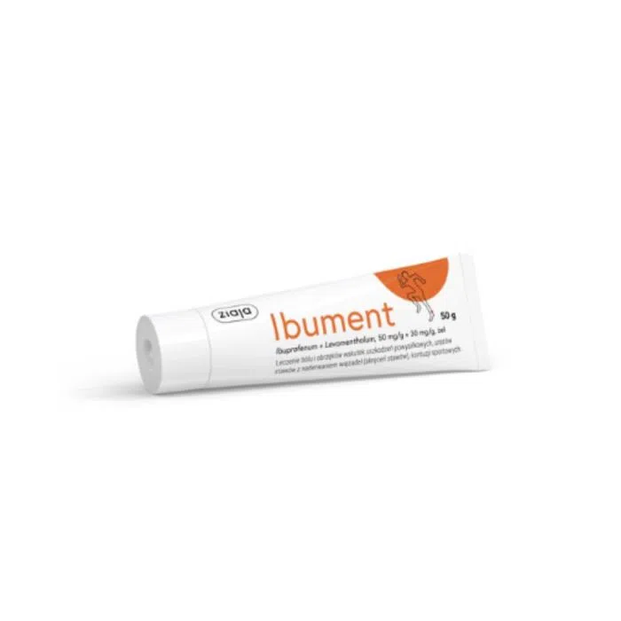 Ibument, (50 mg+30 mg)/g, żel, (Ziaja), 50 g, tuba