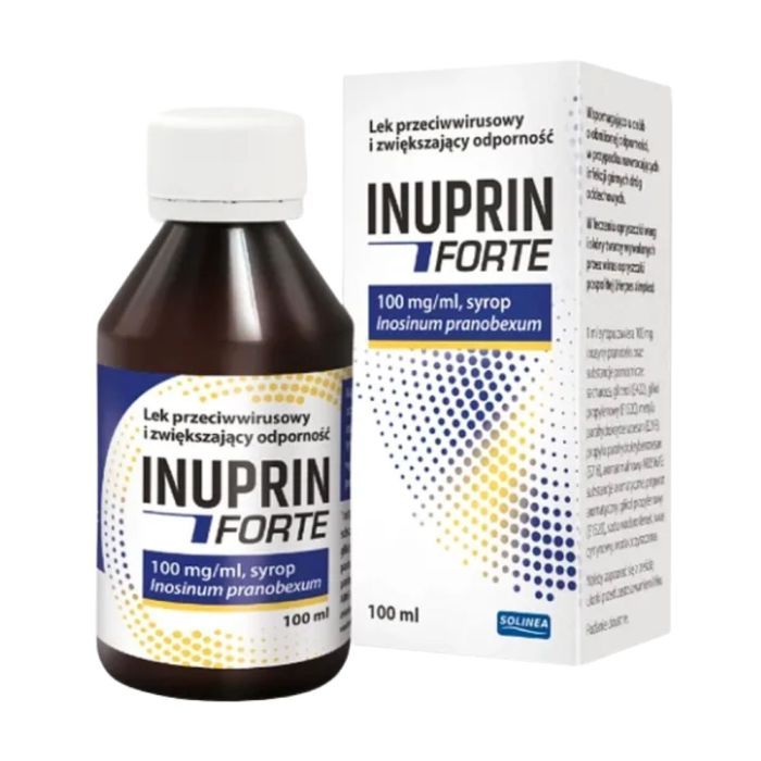 Inuprin Forte, 100 mg/ml, syrop, 100 ml main product photo