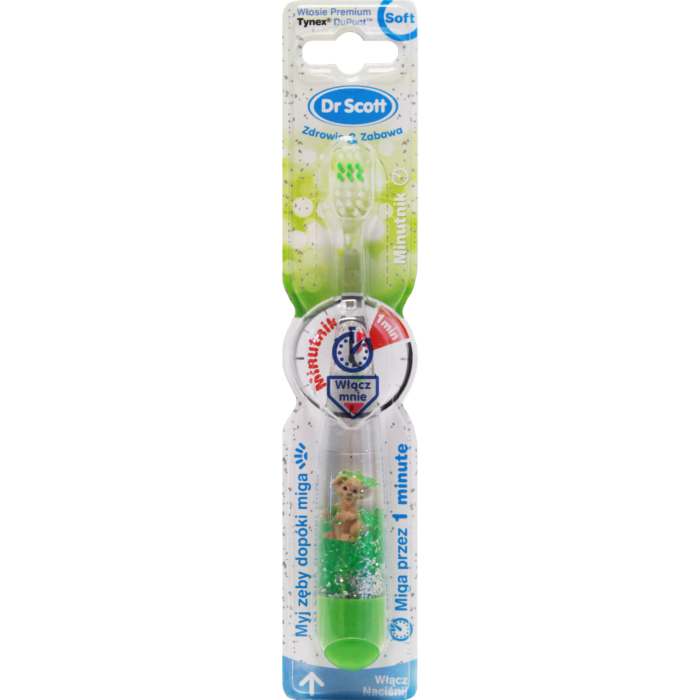 Dr Scott, szczoteczka Kryształowa z minutnikiem, 1 szt. main product photo