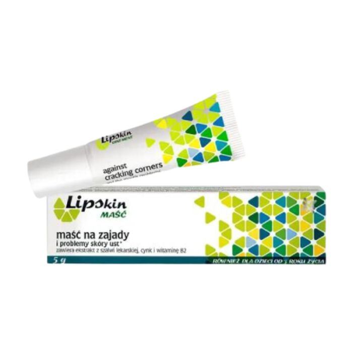 LIPSkin, masc, preparat na zajady, 7 g