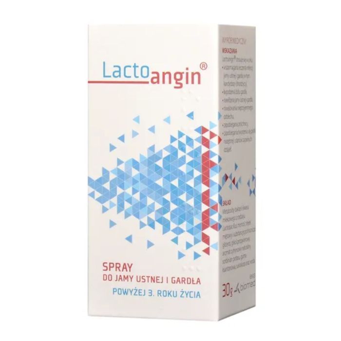 Lactoangin, spray, do jamy ustnej i gardla, 30 g main product photo
