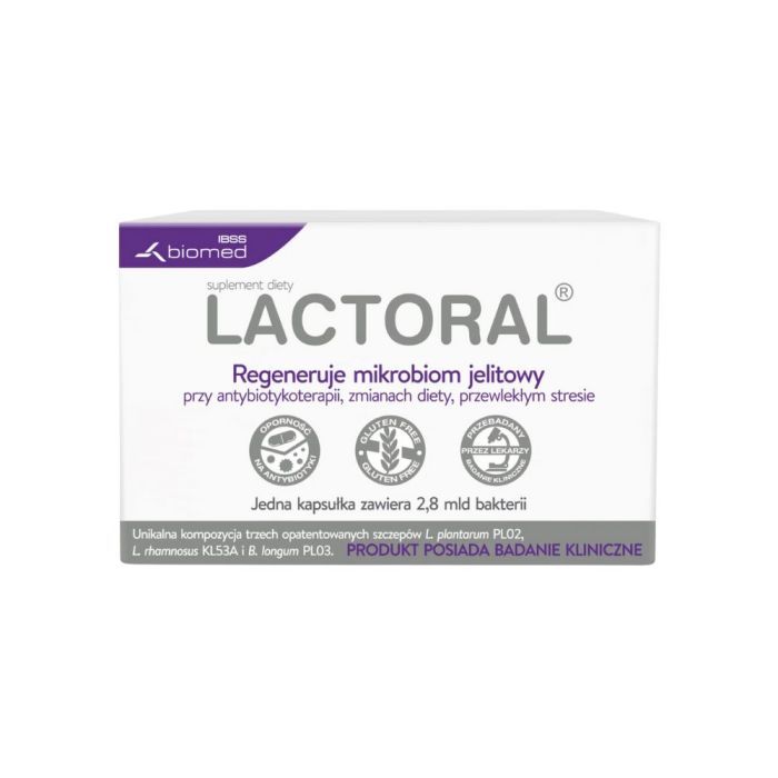 Lactoral, kaps., 10 szt