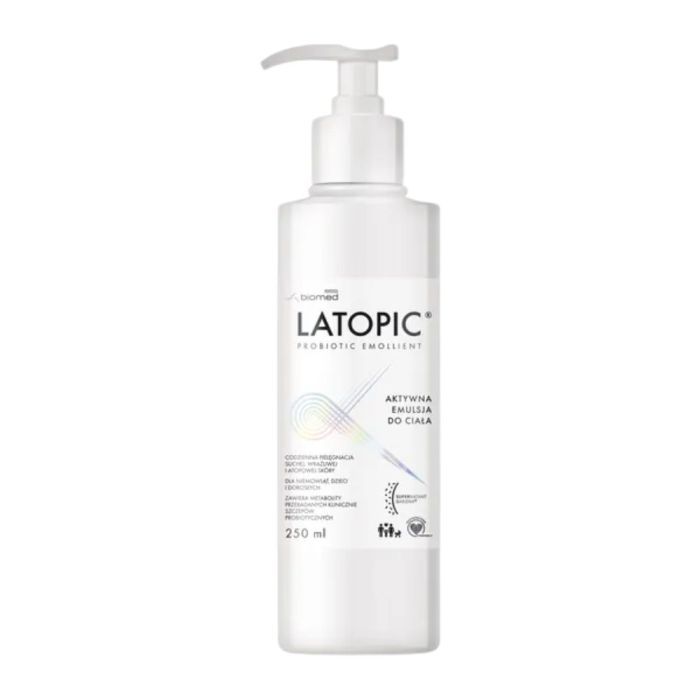 Latopic, aktywna emulsja do ciała, 250 ml main product photo