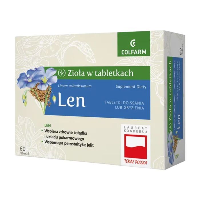 Len, tabletki do ssania, 60 szt.
