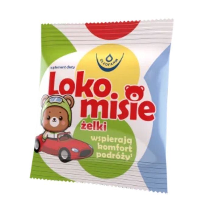 Lokomisie, żelki, 14 g, 4szt.
